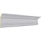 Ekena Millwork 4"H x 2 1/4"P x 4 1/2"F x 94 1/2"L Holmdel Traditional Smooth Crown Moulding MLD04X02X04HO - alternate 4